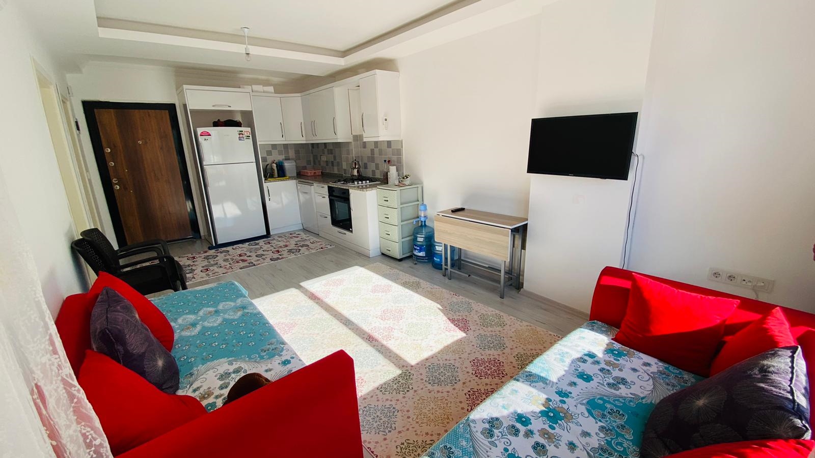 DİDİM AKBÜK�TE HAVUZLU EŞYALI 1+1 DAİRE Zen Global Emlak Akbük ve